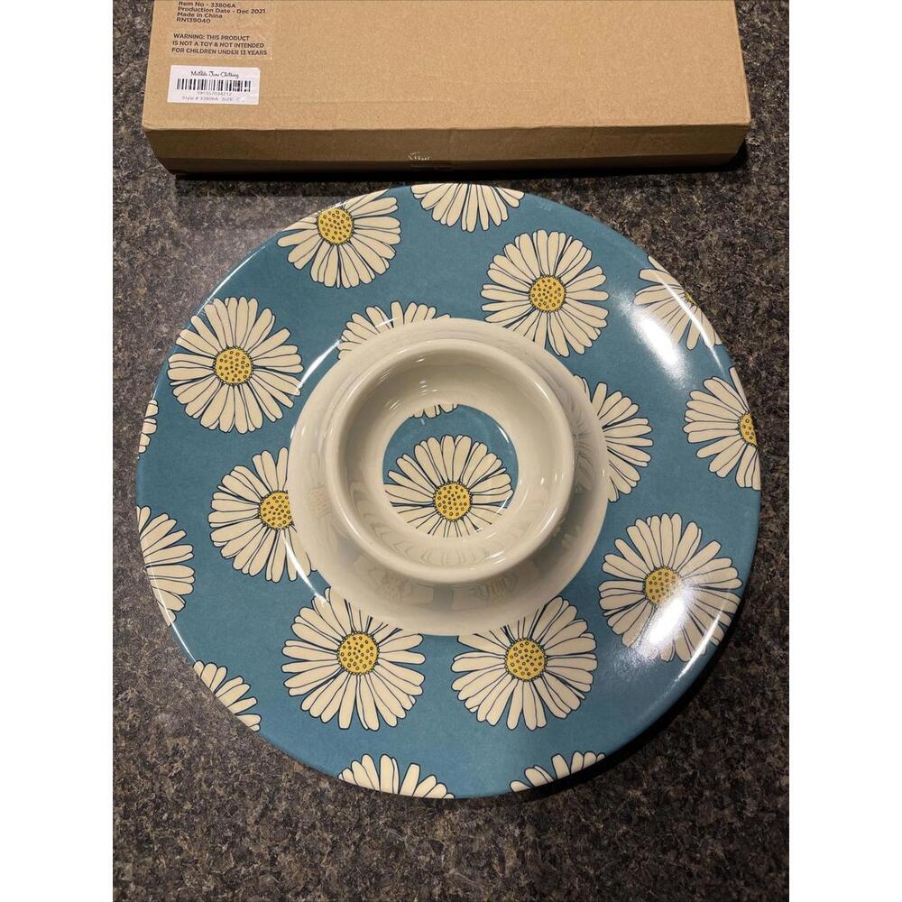 Matilda Jane Green Floral Tray Item #33806A NWT! A3782